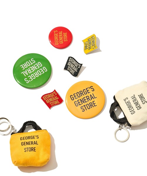 George's バッジ 「8cm」 ジョージズ 缶バッジ : ZOZOTOWN Yahoo!店