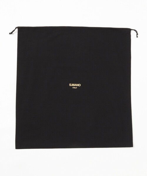 トートバッグ S.MANO / TROPEA レザー ショルダー バッグ メンズの画像