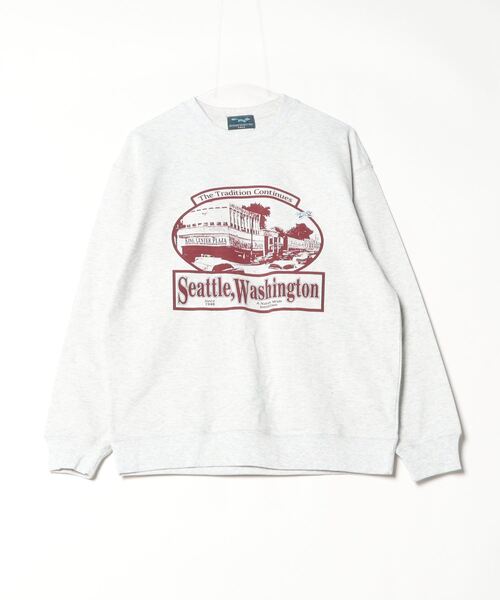 「coen」 スウェットカットソー L ホワイト メンズ_画像3