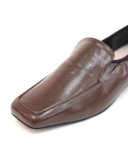 「RiiiKa」 シューズ S ブラウン レディース_画像8