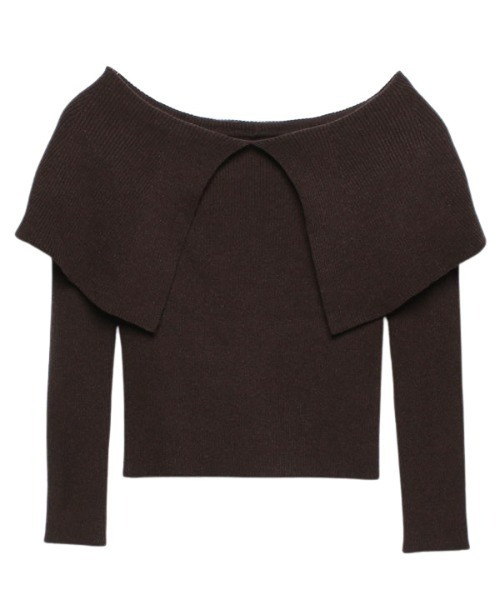 「EIMY ISTOIRE」 長袖ニット FREE ブラック レディース_画像9