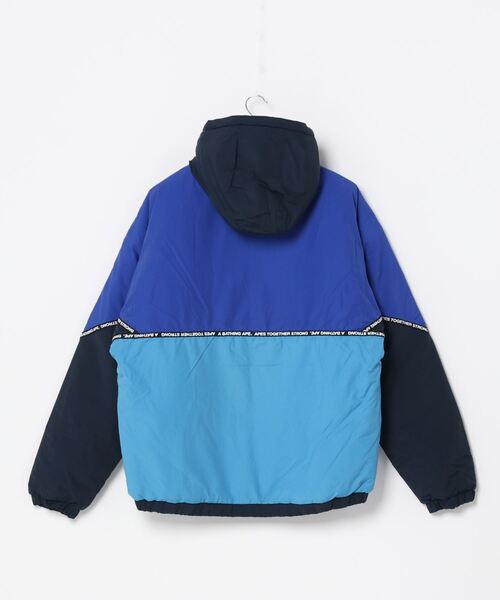 A BATHING APE（アベイシングエイプ） ブルゾン LARGE ネイビー メンズ