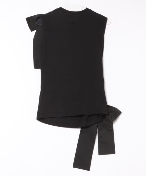「MSGM」 ノースリーブトップス S ブラック レディース_画像3