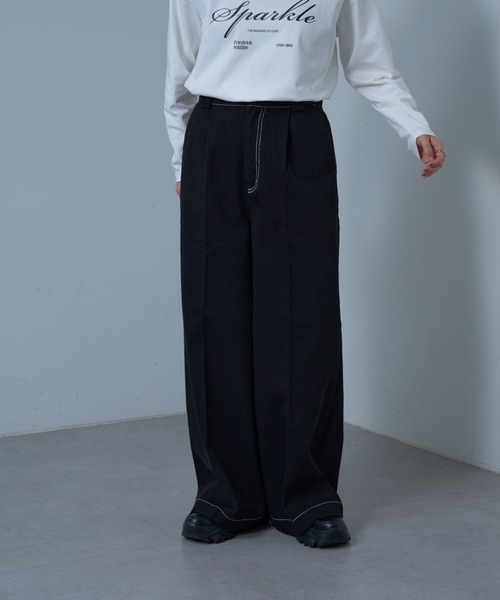 「COLONY 2139」 チノパンツ SMALL ブラック レディース_画像2