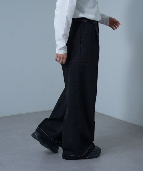 「COLONY 2139」 チノパンツ SMALL ブラック レディース_画像4