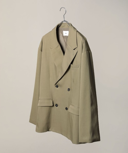 「Bleme」 テーラードジャケット L ベージュ メンズ_画像3