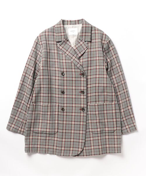 Ameri（アメリ） テーラードジャケット FREE グレー レディース