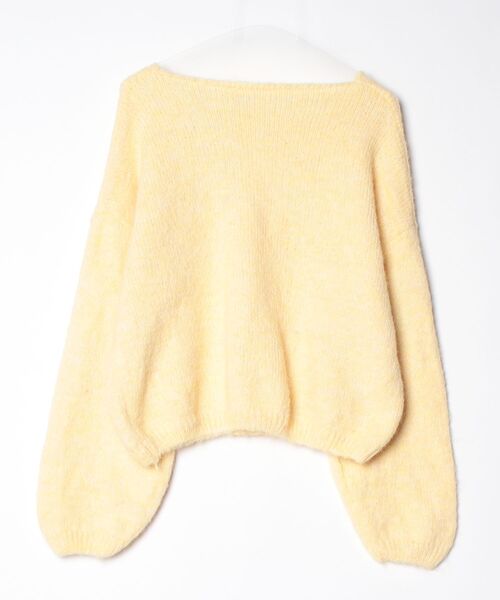 「Ada.」 長袖ニット M イエロー レディース_画像2