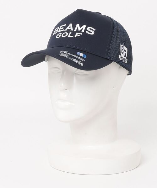 BEAMS GOLF ジップアップ ネイビー/S BEAMS GOLF ジップアップフーディ L BEAMS (BEAMS) Water-repellent