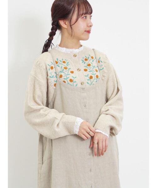 Samansa Mos2（サマンサモスモス） カーディガン F モカ レディース