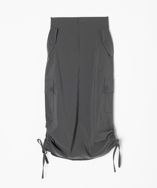 「MIEL CRISHUNANT」 スカート FREE チャコールグレー レディース_画像6