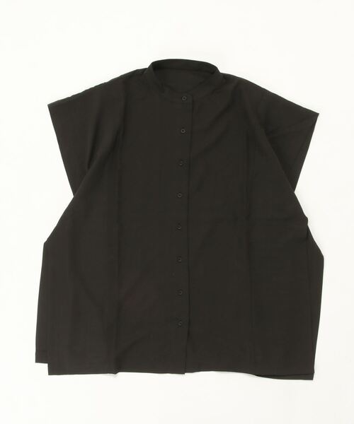 「terrace」 半袖ブラウス MEDIUM ブラック レディース_画像2