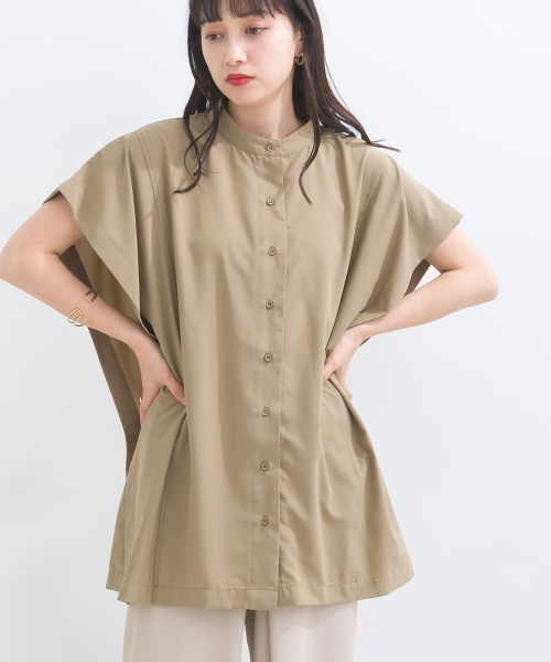 「terrace」 半袖ブラウス MEDIUM ブラック レディース_画像7