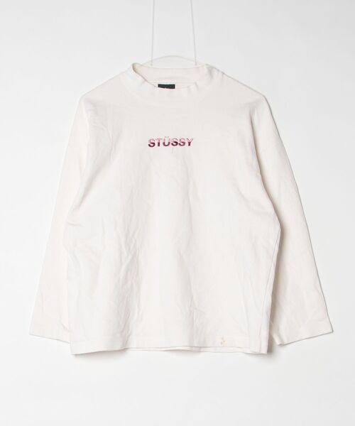 STUSSY（ステューシー） スウェットカットソー S ホワイト レディース