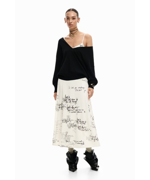 Desigual（デシグアル） ワンピース ロングドレスコンビネーション