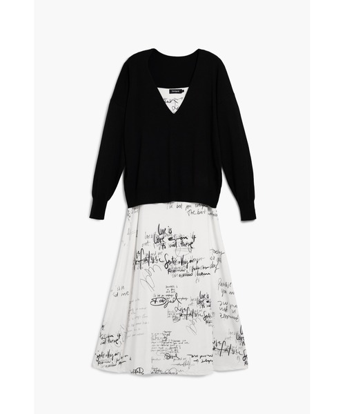 Desigual（デシグアル） ワンピース ロングドレスコンビネーション