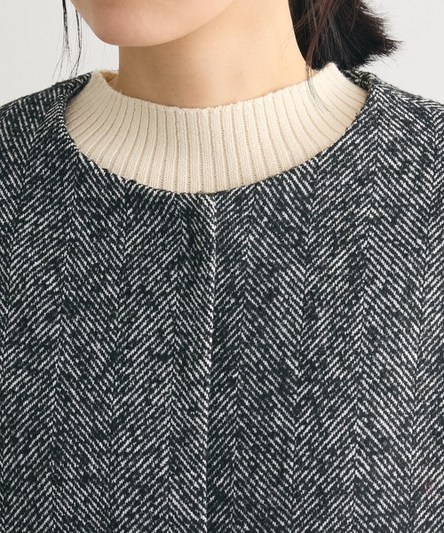 「Green Parks」 「chocol raffine robe」コート FREE ブラック レディース_画像3