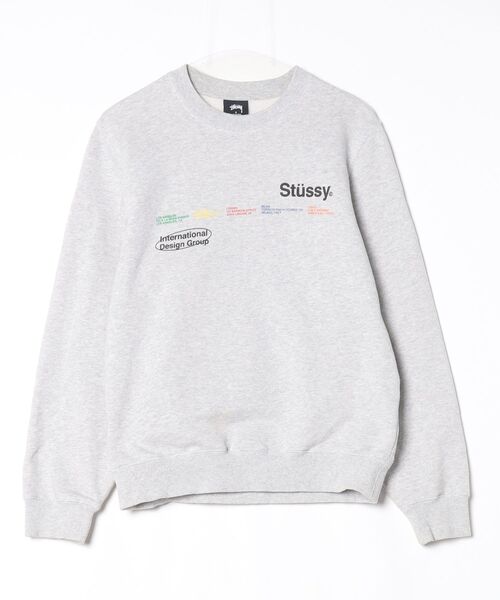 STUSSY（ステューシー） スウェットカットソー S グレー メンズ