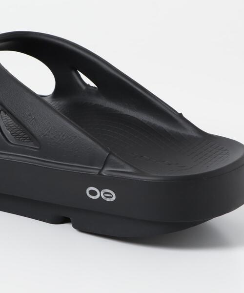 「OOFOS」 ビーチサンダル 26 ブラック メンズ_画像9