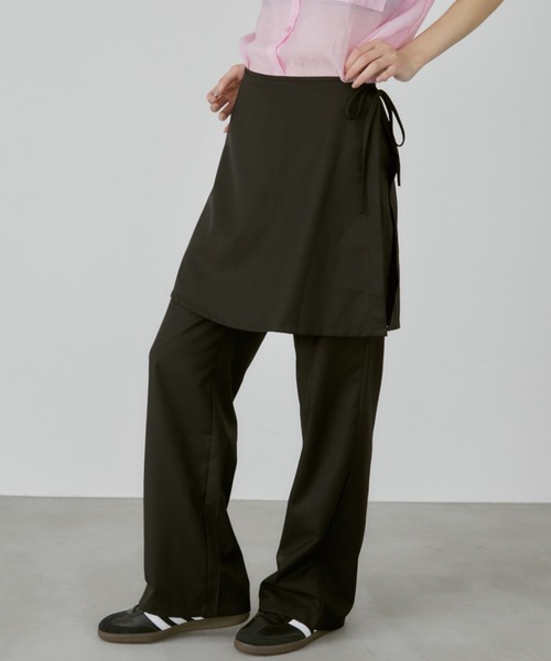 「duei」 スラックス FREE グレー レディース_画像5