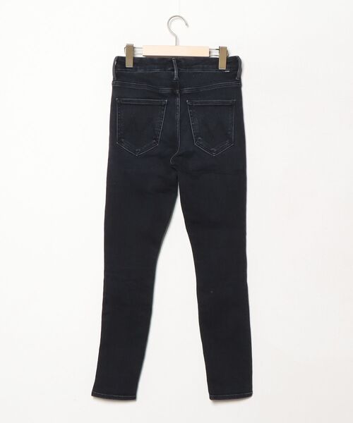 「MOTHER DENIM」 スキニーデニムパンツ 26 ネイビー レディース_画像2