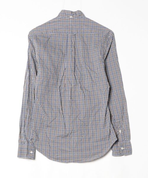 「GITMAN BROS.」 チェック柄長袖シャツ X-SMALL ブルー メンズ_画像2