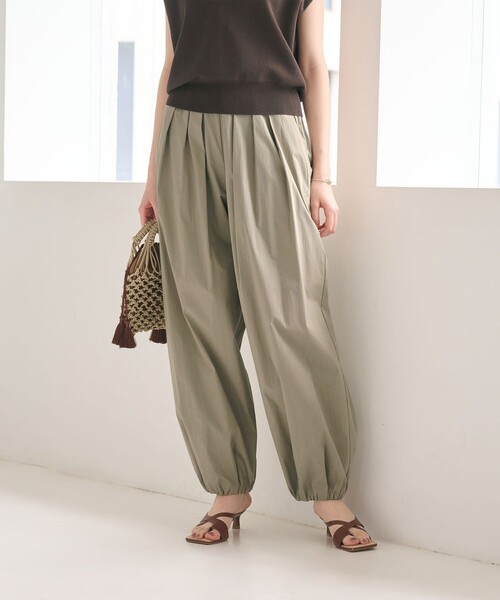 BEAUTY＆YOUTH UNITED ARROWS ワイドパンツ パンツ コットンナイロン