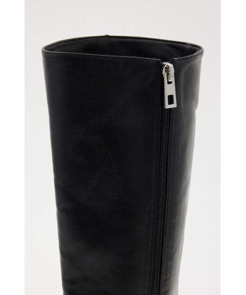 「SLY」 ロングブーツ LARGE ブラック レディース_画像8