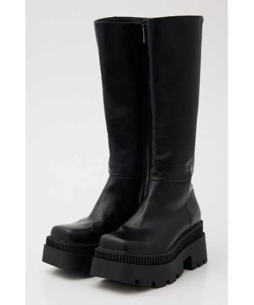 「SLY」 ロングブーツ LARGE ブラック レディース_画像9