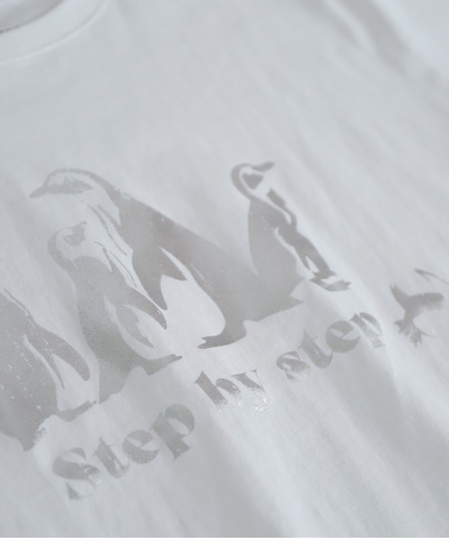 NOMBRE IMPAIR（ノンブルアンペール） tシャツ 半袖 ペンギン箔