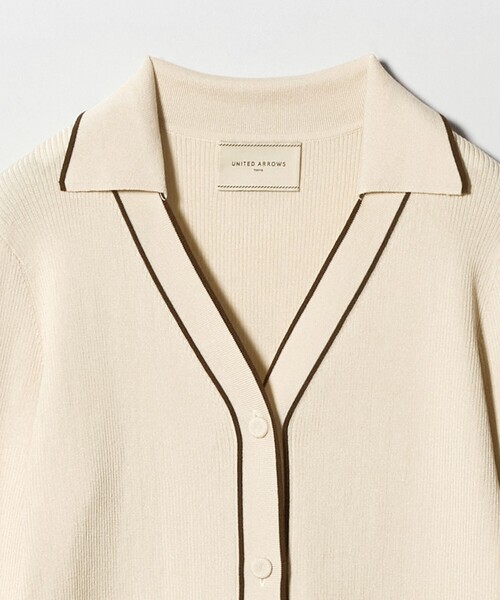UNITED ARROWS（ユナイテッドアローズ） カーディガン スキッパー リブ