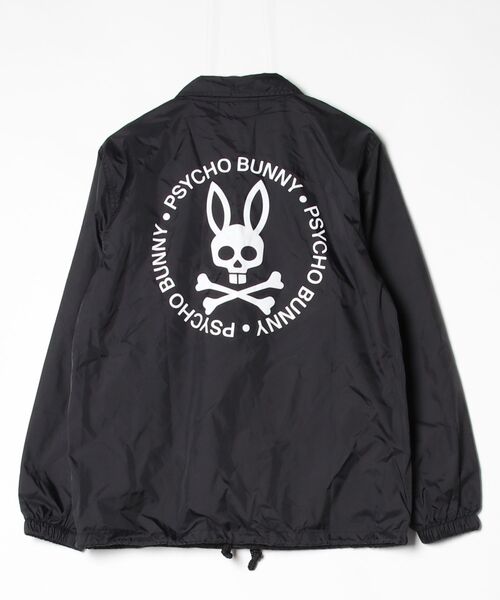 ジャックバニー　メンズコーチジャケット Psycho Bunny（サイコバニー）の「[EC限定]シルエットロゴ コーチ