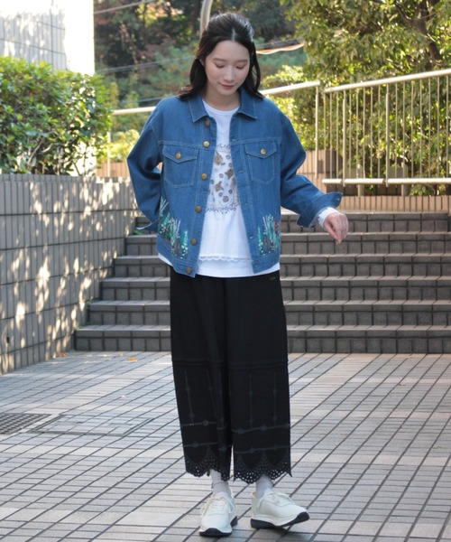 SUPER HAKKA（スーパーハッカ） パンツ レーヨンナイロンツイル