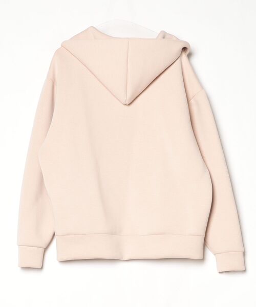 「classicalelf」 ジップアップパーカー LARGE ベージュ レディース_画像2