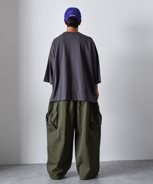 「CALIFORNIA OUTFITTERS」 7分袖Tシャツ FREE ホワイト メンズ_画像5