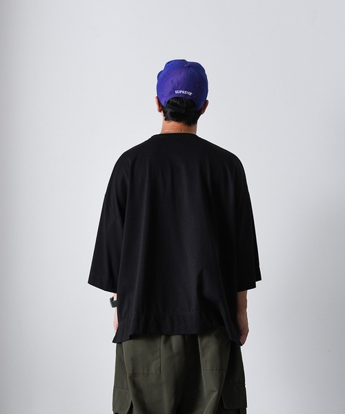 「CALIFORNIA OUTFITTERS」 7分袖Tシャツ FREE ホワイト メンズ_画像8