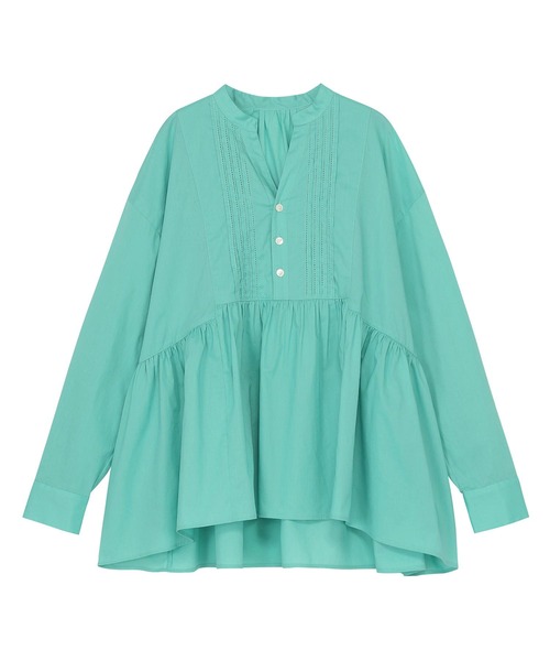 ZUCCa（ズッカ） ブラウス シャツ PICOTUCK LAWN / S レディース