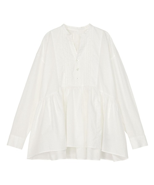 ZUCCa（ズッカ） ブラウス シャツ PICOTUCK LAWN / S レディース 