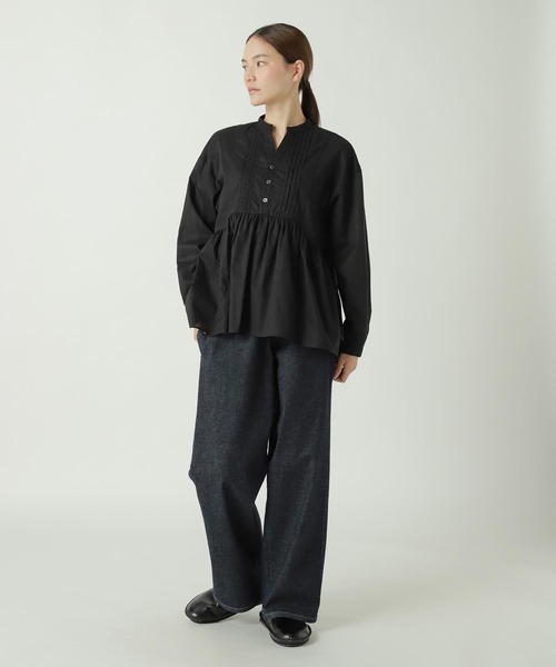 ZUCCa（ズッカ） ブラウス シャツ PICOTUCK LAWN / S レディース