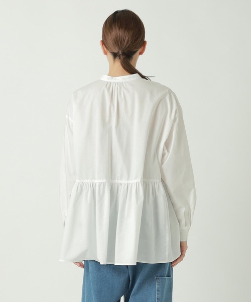 ZUCCa（ズッカ） ブラウス シャツ PICOTUCK LAWN / S レディース