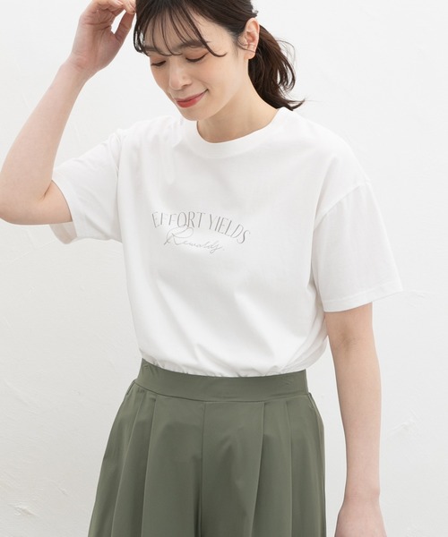 Honeys（ハニーズ） tシャツ 半袖 「ハニさら・接触冷感・UVカット