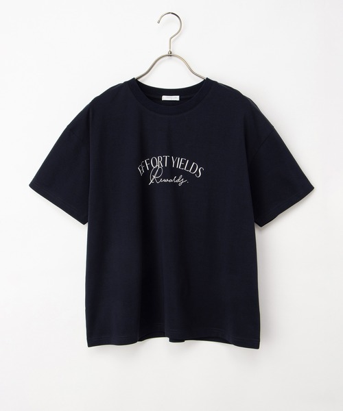 Honeys（ハニーズ） tシャツ 半袖 「ハニさら・接触冷感・UVカット