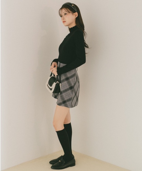 「VANNIE U」 キュロット FREE ネイビー レディース_画像2