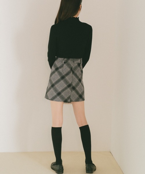 「VANNIE U」 キュロット FREE ネイビー レディース_画像9