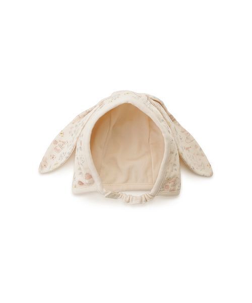出産祝い 「ラッピング済み」「ONLINE限定」BunnyGarden 2wayオール＆うさ耳ボンネットセットの画像
