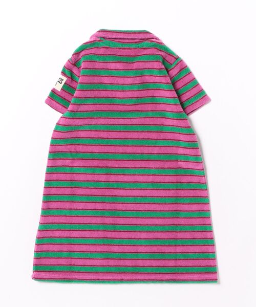 BOBO CHOSES - 衣装 Striped terry cloth polo dress キッズ お子さん服 うしろ帯