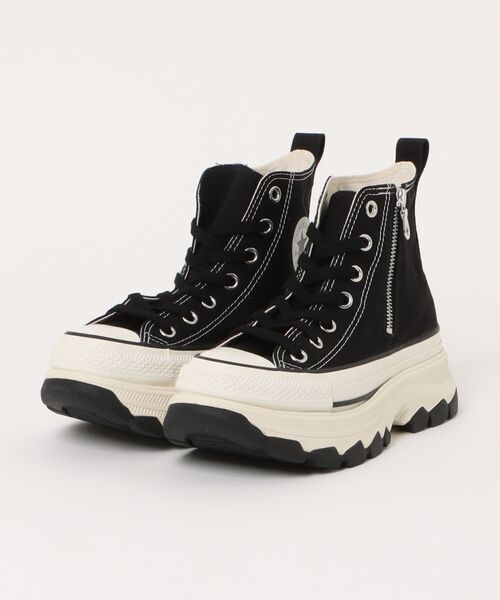 スニーカー CONVERSE コンバース AS TREKWAVE Z HI オールスター トレックウエーブ Z HI 31317371 BLACKの画像