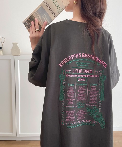 「Java」 半袖Tシャツ X-LARGE アイボリー レディース_画像5