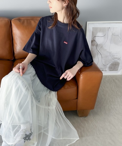 「Java」 半袖Tシャツ X-LARGE アイボリー レディース_画像6