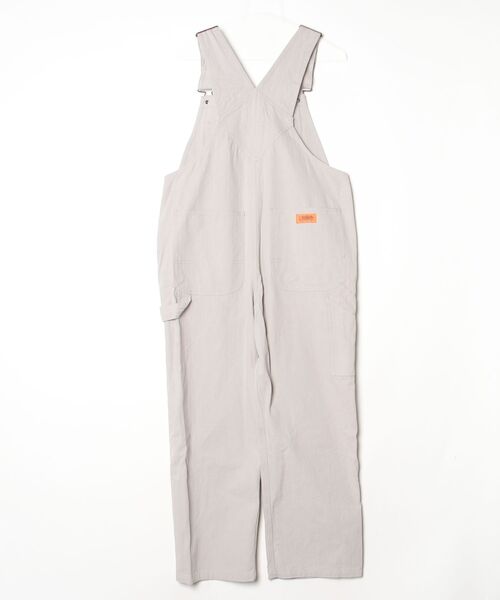 「UNIVERSAL OVERALL」 オーバーオール M グレー レディース_画像2